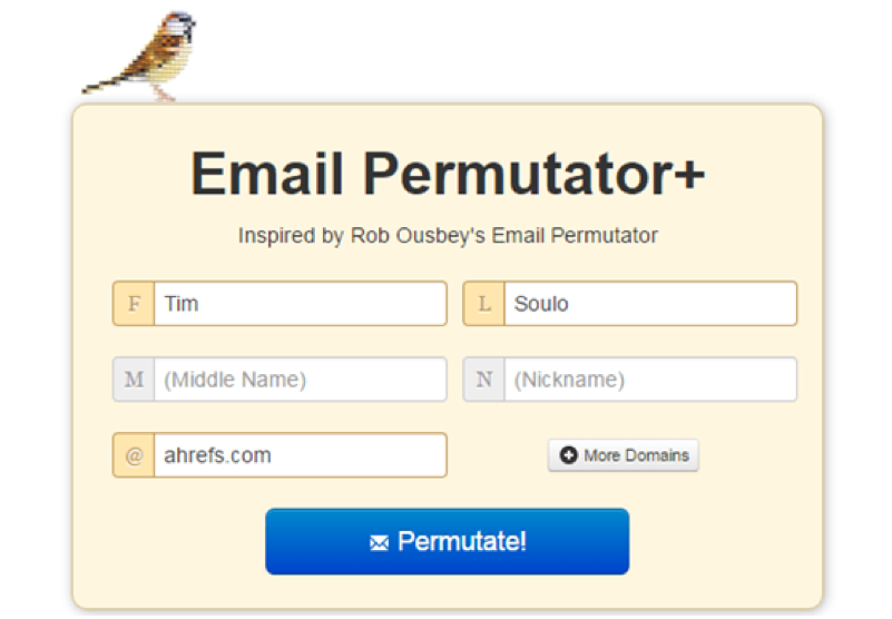 Email Permutator+工具