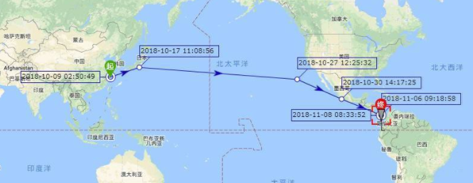 突发，马士基从上海宁波香港深圳开往南美航线的货柜坠海！